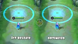 Luo Yi Optimised Siren Priestess Starlight Skin Effects Difference MLBB