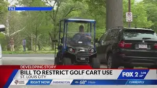 St. Louis leaders considers new restrictions for golf carts