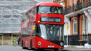 Full Route Visual. Route 159: Oxford Circus - Streatham Station | New Routemaster LT630 LTZ 1630