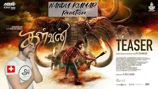 Kalvan Teaser Reaction | G.V. Prakash | Foreigner's reaction in Swiss German with Subtitle
