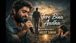 Tere Bina Aadha 💔 | Heart Touching Sad Song | Arijit Singh Style | Emotional Hindi Song 2026