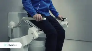 Demonstratie van de Diagonale Aerolet toiletlift | HomeCare Innovation BV