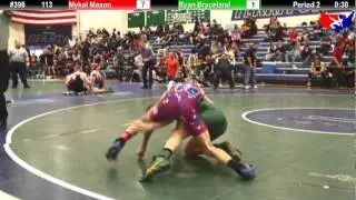 COS Metro 113 Cons. Semi: Mykal Mason (Fountain Ft. Carson) vs. Ryan Bryceland (Falcon)