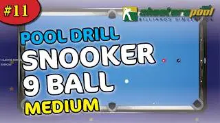 Shooters Pool - Drills - Snooker 9 Ball - 11 - Medium