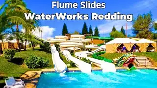 Flume Slides at WaterWorks Redding POV