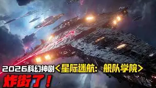 2026爆火科幻巨制《星際迷航：艦隊學院》，星際戰爭燃爆眼球，頂尖特效科幻領域天花板！
