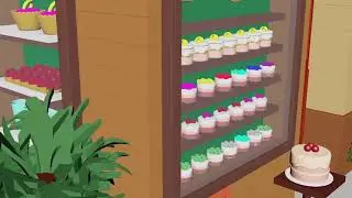 Muskan&rsquo;s Sweet House &ndash; Cute 3D Bakery Model | Maya Modeling | 3DBaaz