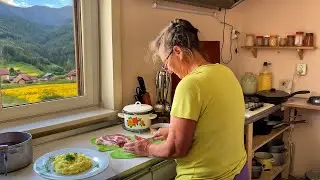 Village Charm: A Day in the Life of a Big Family in a Ukrainian Mountain Village