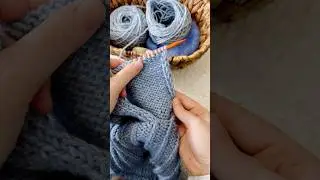 ✨ simple trick for knitting neat side edges #knitting