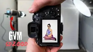 GVM SD200D Review & Portrait Lighting Tips | Affordable Studio Lighting Setup