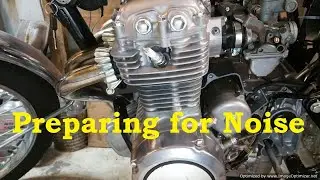 Honda CB350F Restoration Part 16 - Looking at Carburettors and Fitting the Engine to the Bike.