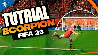 COMO hacer el TIRO DE ESCORPIÓN TUTORIAL FIFA 23 😳🔥 | RAINBOW TO SCORPION KICK Tutorial ⭐️⭐️⭐️⭐️