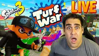 🔥 Splatoon 3 Turf War LIVE &ndash; Playing With Viewers & Crazy Battles!