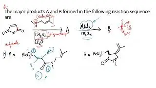 CSIR NET PYQs | Chemical Sciences | GATE CY | Ene Reaction | Diazomethane | learnChemistry