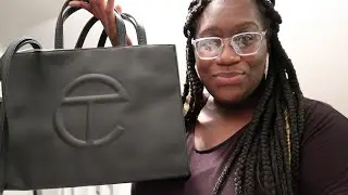 My Medium Black Telfar Bag | Bag security program #telfeezy