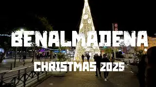 The Charming Christmas Lights of Benalm&aacute;dena | A Festive Walk (2025)