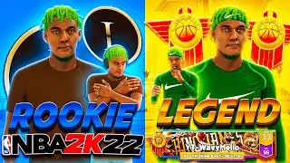 ROOKIE TO LEGEND EVOLUTION! (ALL REP REACTIONS IN ONE VIDEO) NBA 2K22 LEGEND MONTAGE