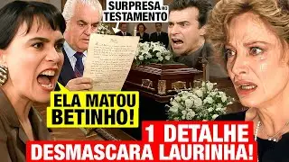 RAINHA DA SUCATA: Maria descobre o que LAURINHA FEZ COM BETINHO e DESMASCARA ELA na frente de todos!
