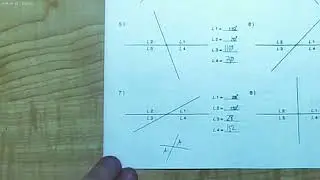 Geometry Vertical Angles