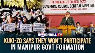 KUKI-ZO SAYS THEY WON&rsquo;T PARTICIPATE IN MANIPUR GOVT FORMATION