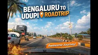 Bangalore to Udupi by Car 🚗 | Christmas Traffic Chaos 😱 | Sakleshpur Ghat, Dharmasthala | Episode 1