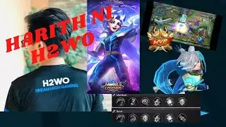 H2WO HARITH WITH TIPS AND TUTORIAL | NANDUROG SA RANKED GAME | Mobile Legends |