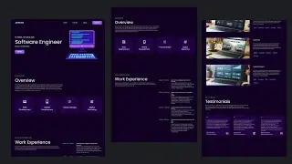 Build A Responsive Portfolio Website Using React JS With Animation | Portfolio Website in React