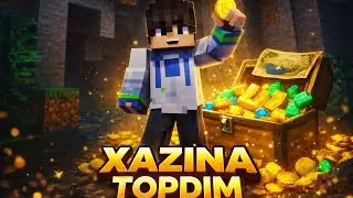 MINECRAFTDA XAZINA TOPDIM 😱 | Qum Ostidan SANDIQ Chiqdi!