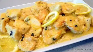 Pollo al Limon. Receta F&aacute;cil y Econ&oacute;mica. Pechugas de Pollo muy Jugosas