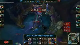 MagiFelix Viktor 1v4 Quadra Kill EU CS qualifier G2V vs ESG