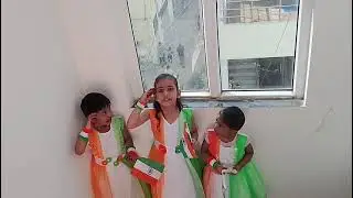 Sreshta and shanvi with her friend sing a song janagana mana#funny #funnyvideos #cutebaby #cute 