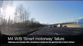 Dangers of the M4 'smart' motorway they don't want you to see