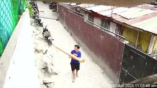 2023 04 10 - 110300am - cpCCTV - LEO Collecting old PVC Pipes.