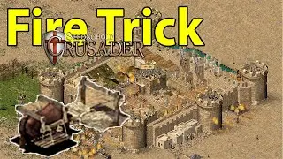 Ox Tether Trick | Stronghold Crusader (new Trick) | Stronghold Crusader Fire Trick