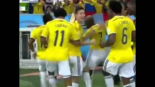 El baile de los jugadores colombianos