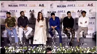 Major Trailer Launch Event LIVE | Adivi Sesh | Sobhita Dhulipala | MaheshBabu​ | Sashi Kiran