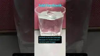 VINEGAR AND FEVIKWIK EXPERIMENT | Vinegar + Fevikwik | #shorts #experiment #fevikwikexperiment