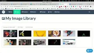 Upload custom images freepagebuilder