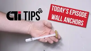 AV Installation With Wall Anchors | CTI TIPS