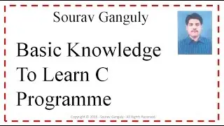 C Programming Language Tutorial for Beginners Basic Knowledge