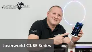 Laserworld CUBE Series with APP control and Battery Power