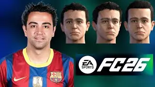 EA FC 26 &mdash; Как создать икону Хави из ФК &laquo;Барселона&raquo; | Профессиональные клубы | Создание лица