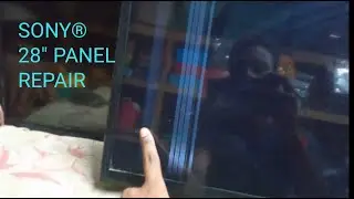 How To Repair Panel With Vertical Bars Sony&reg; 28