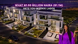 Inside Luxury Waterfront Mansion In Lekki Lagos | ₦1.55 Billion Naira ($1.1M) 