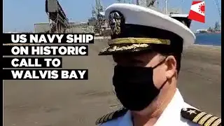 US Navy ship on historic call to Walvis Bay
