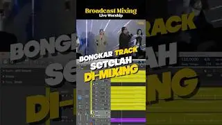 Bedah mixing live worship. #mixing #musicproduction #worshipmusic #church