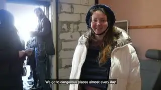 Supporting local partners in distributing vital aid in frontline areas in eastern Ukraine