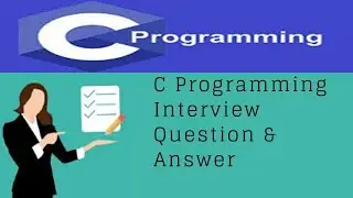 c interview question and answer
