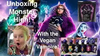 Unboxing the Monster High Surprise Magic Potion with The Vegan Vampire   HD 1080p