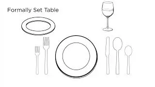 formal table setting albright